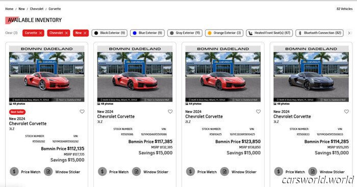 Puede Obtener Off 15,000 De Descuento En Corvettes Nuevos Sin Siquiera Preguntar | Carscoops